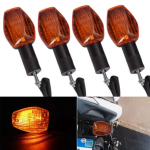 4Pcs Front & Rear Signal Indicator Lights For Honda CBF 500 A ABS 2004 - 2006 - Picture 1 of 9