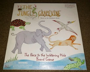 The Jungle Grapevine Race to the Watering Hole Board Game - Alex Beard  - Picture 1 of 3