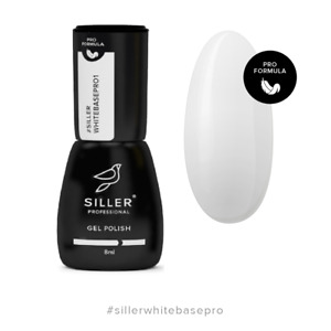 SILLER Professional BASE Rubber, TOP, Cover, Fiber, Shine Gel Color Nails LED/UV
