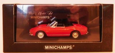 Minichamps Fiat Dino Spider 1972 Red 1:43 - Image 1 of 4