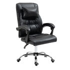 Office Chair Desk Executive Swivel Recliner Chair Adjust Seat Height Padded Arms