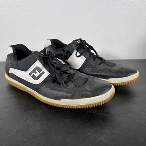 FootJoy GreenJoys Mens Spikeless Golf Shoes Size 11 M Black 45382 [DB03] - Picture 1 of 13