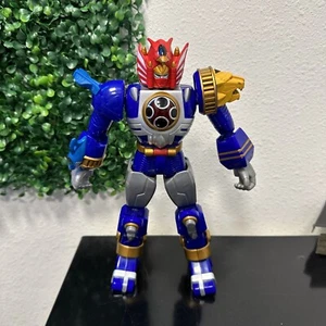 Bandai 2002 Power Rangers Megazord Storm Blue Lightning 10" - Picture 1 of 7