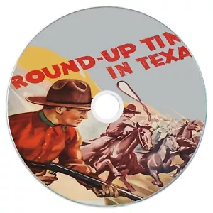 Round-Up Time in Texas (1937) Public Domain Film Supplied On DVD Free UK Postage - Picture 1 of 1