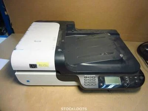HP Scanjet N6350 LAN Network USB A4 48BIT Document Flatbed Scanner MISSING TRAYS - Afbeelding 1 van 3