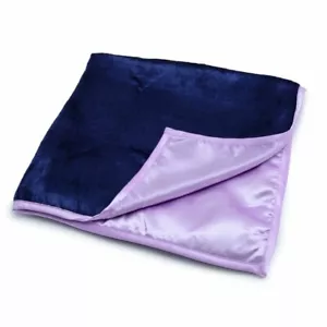 TAROT CLOTH For Tarot & Oracle Cards Velvet & Satin, Purple & Lilac 60x60cm - Picture 1 of 1