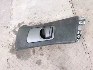 16-20 TESLA MODEL X MX LEFT DRIVER SIDE B PILLAR TRIM COVER PANEL ALCANTARA OEM - Picture 1 of 5