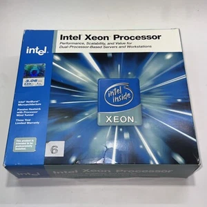 INTEL 3.06Ghz 512K 533Mhz Xeon CPU BX80532KE3066ESL73P New In Box - Picture 1 of 10