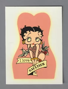 Décalque prototype - Betty Boop Jean Paul Gaultier - Imagen 1 de 1