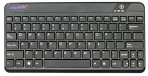 vitalASC 10KA Para iPad Windows Android Delgado Bluetooth Teclado Recargable - B - Imagen 1 de 7