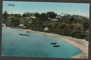 AK Sabang Aceh Indonesien frühe Ansicht des Strandes - Bild 1 von 2