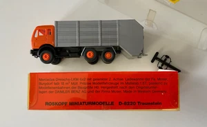 Roskopf 443 Mercedes Müllauto Aufbau Moser Burgdorf Schweiz in OVP / HO 1:87 - Bild 1 von 6