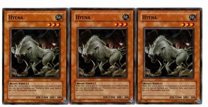 Yugioh- 3X Hyena - Common - Unlimited - FET-EN017 - Near Mint - Picture 1 of 1