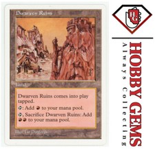 DWARVEN RUINS 1997 5th Edition Magic the Gathering MTG