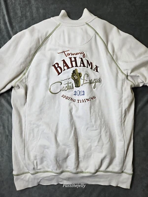 Suéter Tommy Bahama Cactus League 2012 Entrenamiento de Primavera Manga Larga Para Hombre Talla XL Foto 1 de 4