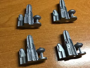 Monopoly Star Wars Saga Edition Replacement Parts 4 Cities Buildings Only 2005 - Picture 1 of 2