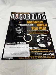 Recording Magazine January 2013 Monitors Make The Mix-M322 - Picture 1 of 4
