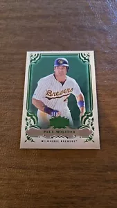 2013 Topps Triple Threads - Emerald #100 Paul Molitor 169/250 Brewers - Picture 1 of 2