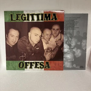 LEGITTIMA OFFESA 7” EP Red Vinyl Italian RAC Oi Peggior Amico Adl 122 Rip Off - Picture 1 of 2