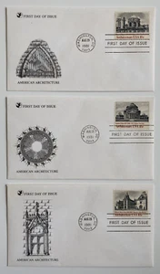 Scott #1928-1930 American Architecture FDC Readers Digest Cachet - Free Shipping - Picture 1 of 2