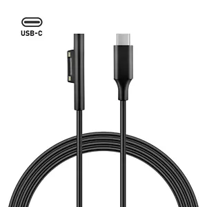 6ft Charging USB C Power Supply For Microsoft Surface Pro 4 5 Charger Cable Cord - Picture 1 of 4