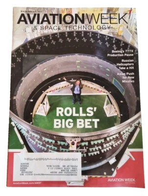 Aviation Week Magazine May 2-15 2022 Rolls-Royce Boeing 777 Russian Helicopters - Image 1 of 4
