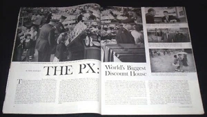 ARMY PX 1961 MILITARY POST EXCHANGE FEATURE HEIDELBERG GERMANY & WORLDWIDE - Picture 1 of 1