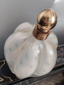 Botella de perfume vintage Arquímedes Seguso Murano acanalada vidrio artístico vintage - Imagen 1 de 20