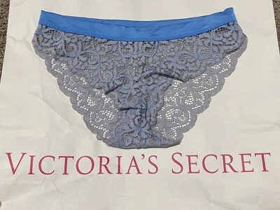 * 维多利亚的秘密。 XS. Body By Victoria。 比基尼。 蕾丝蓝色。 看穿。 — 第 1/4 张图片