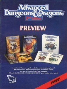 ADVANCED DUNGEONS DRAGONS 2ND EDITION PREVIEW EXC! D&D Module Game Adventure - Picture 1 of 2