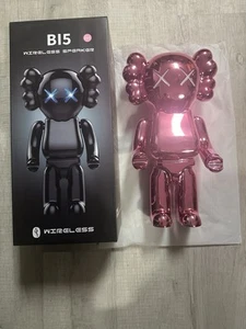 NEU B15 Wireless Bluetooth Lautsprecher Pink Chrom Augen leuchten - Bild 1 von 6