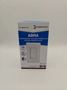 Intermatic ABRA In-Wall Wi-Fi Smart Switch Model#SH-ABIWS1-WH - Picture 1 of 4