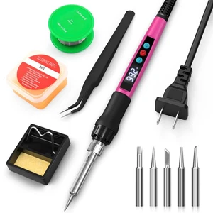 Kit Soldador, Pistola Soldador 100W con Pantalla LED Digital, T Ajustable... - Imagen 1 de 7