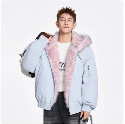 Men's Duck Down Jacket Winter 2026 New Thickened Warm Cold Proof Winter Jackets - Image 1 of 4