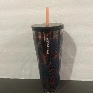 Bicchiere da caffè freddo Starbucks 2023 Ocean Fern 24 oz - Foto 1 di 15
