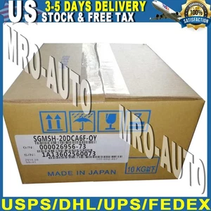 New In Box YASKAWA SGMSH-20DCA6F-OY Servo Motor - Picture 1 of 5