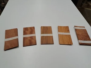 Mixed Micro Bundles - 5 Packs - 50 NATURAL WOOD sheets, 200mm x 100mm - Picture 1 of 6