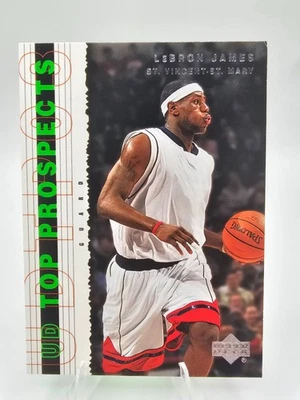 2003 Upper Deck Top Prospects LeBron James High School novato St. Vincent Mary Foto 1 de 2