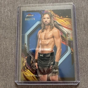 2024 Topps Finest UFC Kyler Phillips Uncommon Blue Refractor /175 - Bild 1 von 2