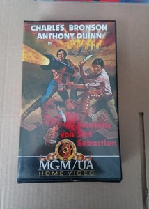 VHS Kassette - Die Hölle von San Sebastian - Softbox Erstausgabe - MGM Top! - Bild 1 von 4