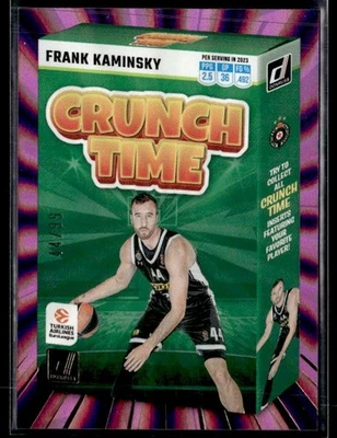 L51,919 - 2023 - 24 Donruss 土耳其欧洲联赛 Crunch 紫色激光 #5 F. Kaminsky — 第 1/2 张图片