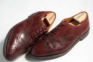 TRICKERS Herren Braun Leder Halbschuhe Größe 11-5/US 12 - Bild 1 von 15