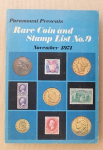 Paramount Presents: Seltene Münz- und Briefmarkenliste, Nummer neun, November 1974 - Bild 1 von 1