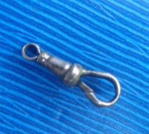 Cane Argento Clip Chiusura per Orologio Catena Bracciale Collana Ecc. Antico - Bild 1 von 4