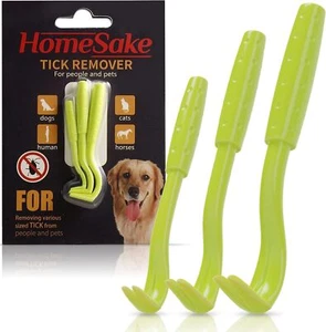 Herramienta de eliminación de garrapatas para perros, gatos y humanos - 1 paquetes de 3 - Eliminación de garrapatas sin dolor - Imagen 1 de 5