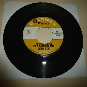 NORTHERN SOUL 45 RPM RECORD -JAMES CARR - GOLDWAX 311 - PROMO - Imagen 1 de 2