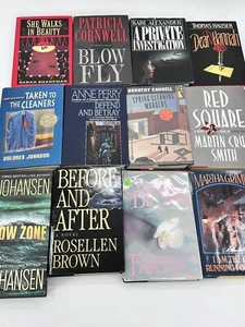 Crime Mystery 80s 90s Fiction Novel Book Huge Lot Cogburn Braun Parker Vintage - Picture 1 of 9