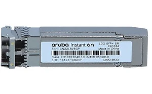 HP - R9D18A - Aruba Instant On - SFP+ transceiver module - 10 GigE - 10GBase-SR - Afbeelding 1 van 4