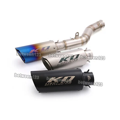 Tubo de escape medio deslizable para motocicleta Yamaha YZF R1 MT-10 2009-2014 Foto 1 de 4