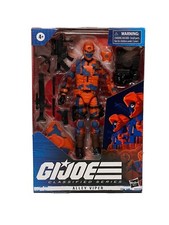 G. I. Joe Classified Series 007 Gung Ho, 033 B. A. T, 034 Alley Viper 6 Figure Set